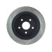 StopTech 127.67054L Drilled and Slotted High-Carbon Brake Rotor 