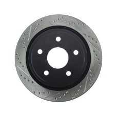 StopTech 127.67054L Drilled and Slotted High-Carbon Brake Rotor 