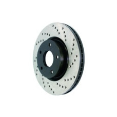StopTech 128.45086L Drilled High-Carbon Brake Rotor 