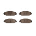 Dynamic Friction 1400-2179-01 - Ultimate Truck Duty Performance Front Brake Pads with Hardware 