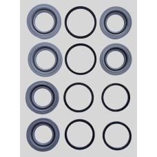 143.33027 34/36/38mm Front Brake Caliper Repair Kit (17Z) for 6-Piston Brembo Calipers. 