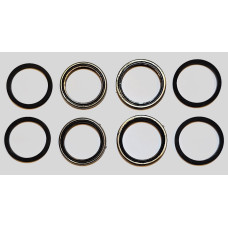 143.37009SCP 28mm/30mm Rear Brake Caliper Repair Kit for Early Brembo 4-Piston Calipers - Scraper Style