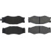 Dynamic Friction 1551-0266-01 - 5000 Advanced Ceramic Front Brake Pads with Hardware. 