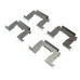 Dynamic Friction 1551-0266-01 - 5000 Advanced Ceramic Front Brake Pads with Hardware. 