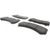 Dynamic Friction 1551-1405-01 - 5000 Advanced Low Metallic Front Brake Pads with Hardware. 
