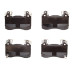 Dynamic Friction 1551-2145-01 - 5000 Advanced Ceramic Front Brake Pads with Hardware. 