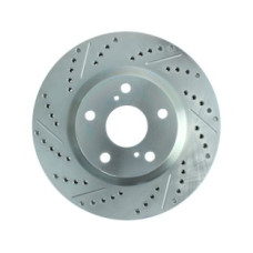 Stoptech 227.44146R - Select Sport Front Drilled and Slotted Brake Rotor. Suits Lexus ES300h, Lexus ES350, Pontiac Vibe, Scion iM, Scion tC, Toyota Avalon, Toyota Camry, Toyota Corolla M, Toyota Matrix and Toyota Rav4. 