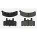 Centric 306.03690 - Fleet Performance Disc Brake Pad Set, with Hardware, 2-Wheel Set. 