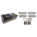Centric 306.08970 - Fleet Performance Front Disc Brake Pads for 2004-2006 Dodge Durango and 2002-2005 Dodge Ram 1500