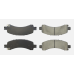 Centric 306.09740 - Fleet Performance Rear Disc Brake Pad Set with Hardware