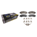 Centric 306.10840 - Fleet Performance Front Disc Brake Pads for Dodge Dakota, Ram 1500 & Jeep Wrangler