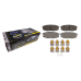 Centric 306.13040 - Fleet Performance Rear Disc Brake Pads for Lexus LX570, Toyota Land Cruiser & Tundra