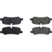 StopTech 308.10990 - Street Performance Rear Disc Brake Pads with Shims and Hardware, 2-Wheel Set