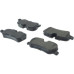 StopTech 308.10990 - Street Performance Rear Disc Brake Pads with Shims and Hardware, 2-Wheel Set