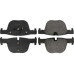 StopTech 308.16100 - Street Performance Rear Disc Brake Pads with Shims and Hardware, 2-Wheel Set