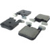 StopTech 309.16560 - Rear Sport Brake Pads, 2 Wheel Set for Performance Driving and Track Day Use.