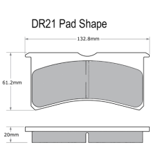 StopTech 309.80220 - Front or Rear Sport Brake Pads, 2 Wheel Set for Performance Driving and Track Day Use. 