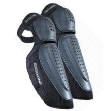 SIXSIXONE - 661Race Lite Knee/Shin Guards in Black Grey size Medium