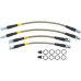 StopTech 950.34531 Rear Stainless Steel Braided Brake Line Kit - 2 Wheel Set for BMW 120i, 228i, 230i, 320i, 328d, 328i, 330i, 335i, 340i, 420i, 428i, 430i, 435i, 440i, M140i, M235i, M240i, M3 & M4 StopTech 950.34531 Rear Stainless Steel Braided Brake Line Kit - 2 Wheel Set for BMW 120i, 228i, 230i, 320i, 328d, 328i, 330i, 335i, 340i, 420i, 428i, 430i, 435i, 440i, M140i, M235i, M240i, M3 & M4