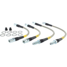 StopTech 950.34531 Rear Stainless Steel Braided Brake Line Kit - 2 Wheel Set for BMW 120i, 228i, 230i, 320i, 328d, 328i, 330i, 335i, 340i, 420i, 428i, 430i, 435i, 440i, M140i, M235i, M240i, M3 & M4 StopTech 950.34531 Rear Stainless Steel Braided Brake Line Kit - 2 Wheel Set for BMW 120i, 228i, 230i, 320i, 328d, 328i, 330i, 335i, 340i, 420i, 428i, 430i, 435i, 440i, M140i, M235i, M240i, M3 & M4