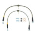 StopTech 950.40007 Front Stainless Steel Braided Brake Line Kit - 2 Wheel Set