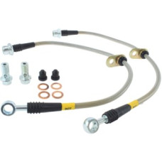 StopTech 950.44025 Front Stainless Steel Braided Brake Line Kit - 2 Wheel Set