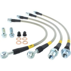StopTech 950.44519 Rear Stainless Steel Braided Brake Line Kit - 2 Wheel Set