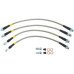 StopTech 950.44519 Rear Stainless Steel Braided Brake Line Kit - 2 Wheel Set