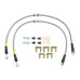 StopTech 950.46005 Front Stainless Steel Braided Brake Line Kit - 2 Wheel Set