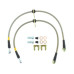 StopTech 950.47508 Rear Stainless Steel Braided Brake Line Kit - 2 Wheel Set