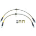 StopTech 950.61020 Front Stainless Steel Braided Brake Line Kit - 2 Wheel Set for Ford Focus.