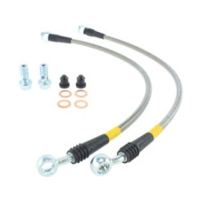 StopTech 950.62000 Front Stainless Steel Braided Brake Line Kit - 2 Wheel Set for Chevrolet Corvette.