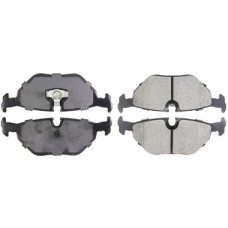 Dynamic Friction 1115-0396-01 - Active Performance Low Metallic Rear Brake Pads with Hardware. 