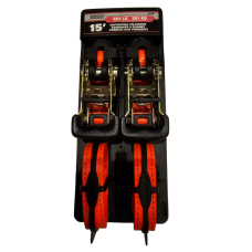 Erickson 34404 25mm x 4.5mtr Deluxe Ratcheting Tie Down Straps - 2-Pack