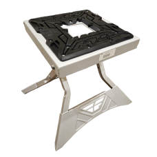 FLY RACING 6061 T-6 ALUMINUM FOLDING MX STAND SILVER 61-0777