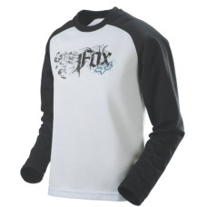 Fox Racing Women's Dakota Bike Jersey - Long-Sleeve - Black/White LG