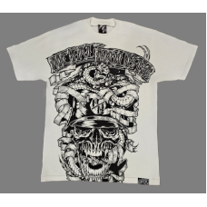 Metal Mulisha Men's Serpent T-Shirt - White - Medium