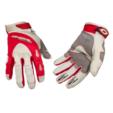 Oneal Reactor ATV BMX MX Gloves - Red/White Size 11 - XL