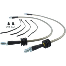 StopTech 950.34013 Front Stainless Steel Braided Brake Line Kit - 2 Wheel Set