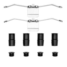 Dynamic Friction 340-80000 - Front Disc Brake Hardware Kit