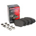 Centric 106.07023 - Posi Quiet Extended Wear Disc Brake Pads, with Shims and Hardware, 2-Wheel Set